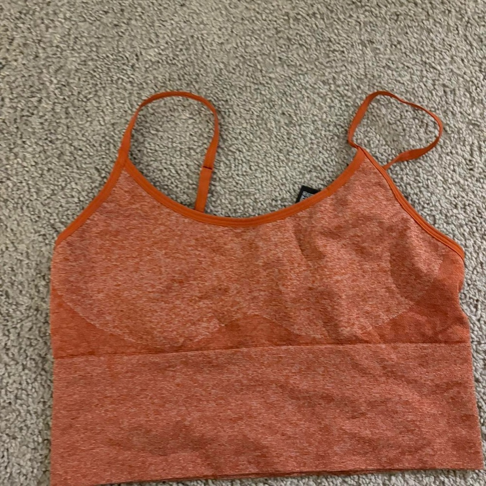 Pink active wear top